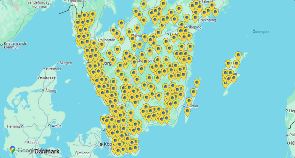 Upptäck campingplatser som passar dig! Vi listar alla campingplatser i Sverige